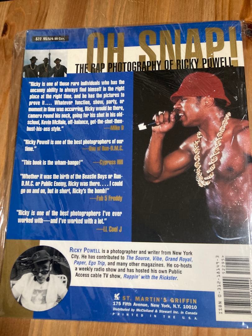 ricky powell oh snap! hip hop 写真集
