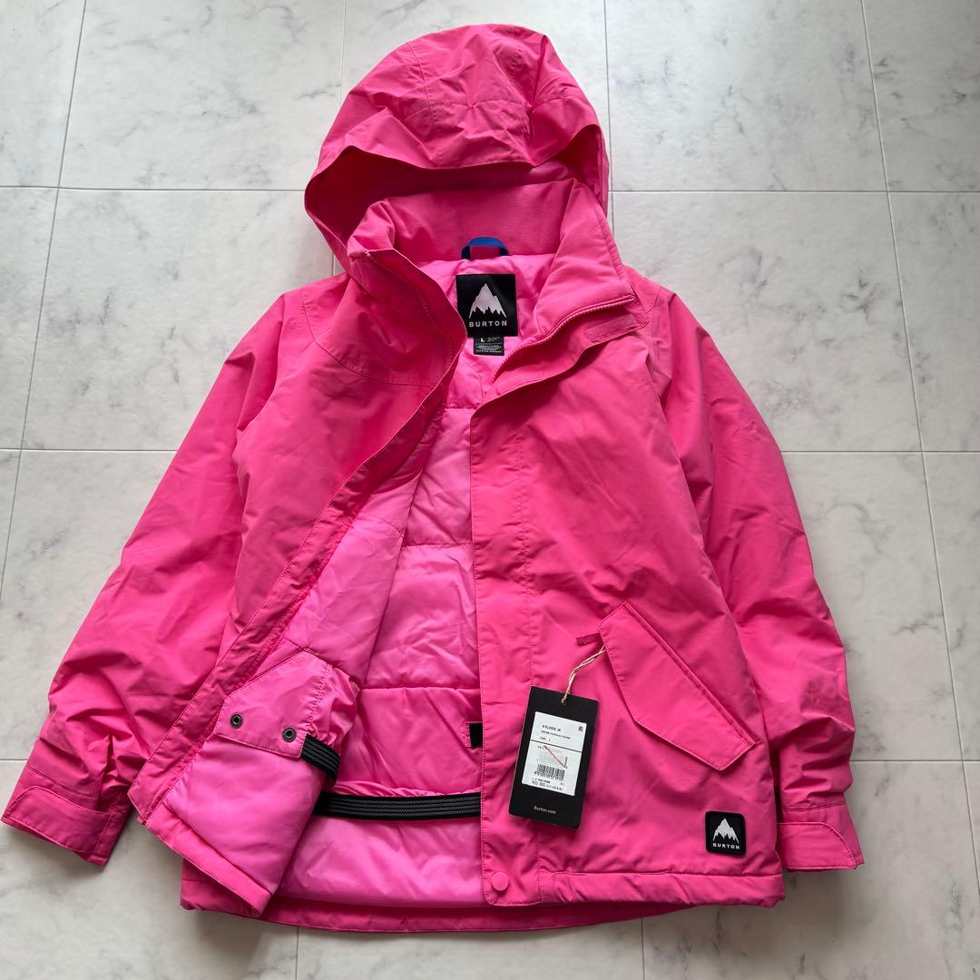 タグ付き BURTON バートン スノーウェア 150cm L ピンク ガールズ