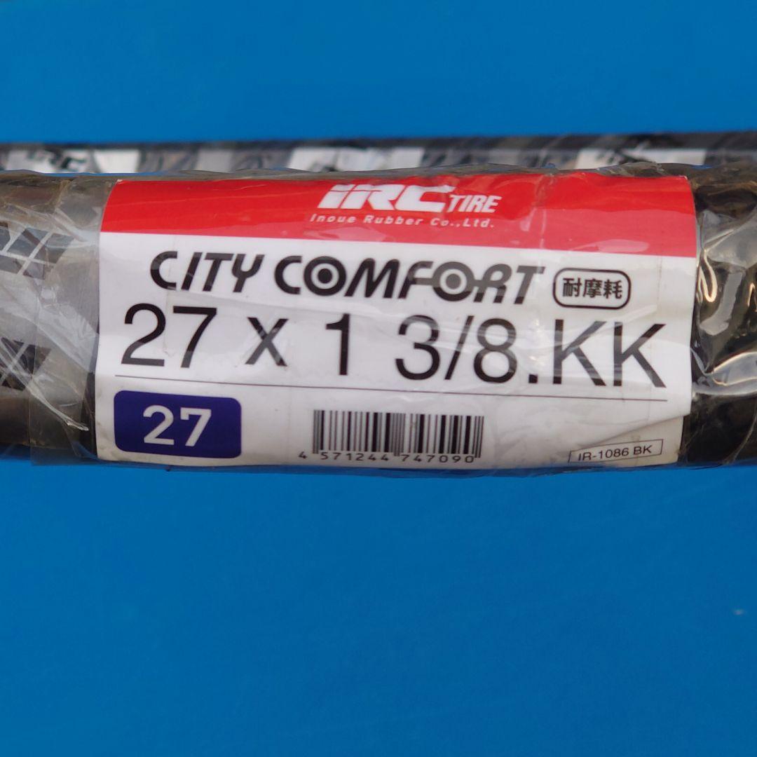 IRC 27インチ 自転車 タイヤ チューブ リムバンド 2本入り 4セット