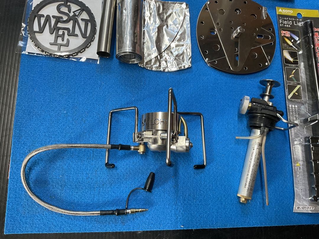 SOTO MUKAストーブ　メンテナンス済み動作良好！新品付属品多数付きセット