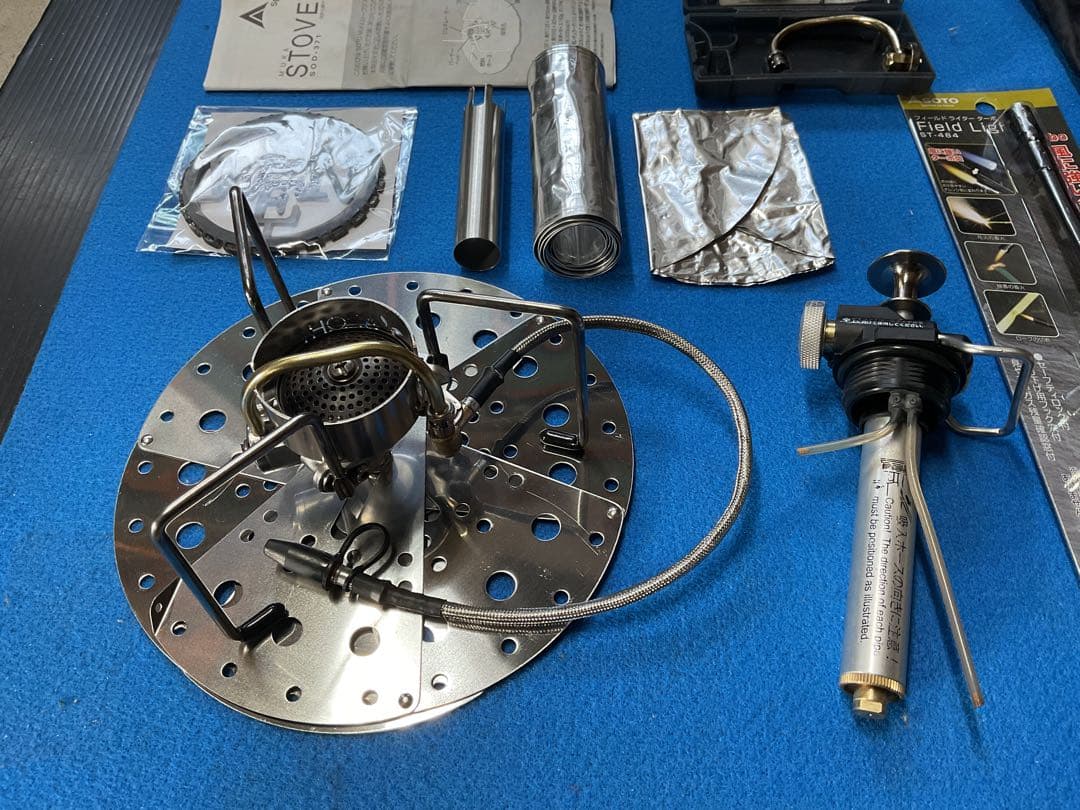 SOTO MUKAストーブ　メンテナンス済み動作良好！新品付属品多数付きセット