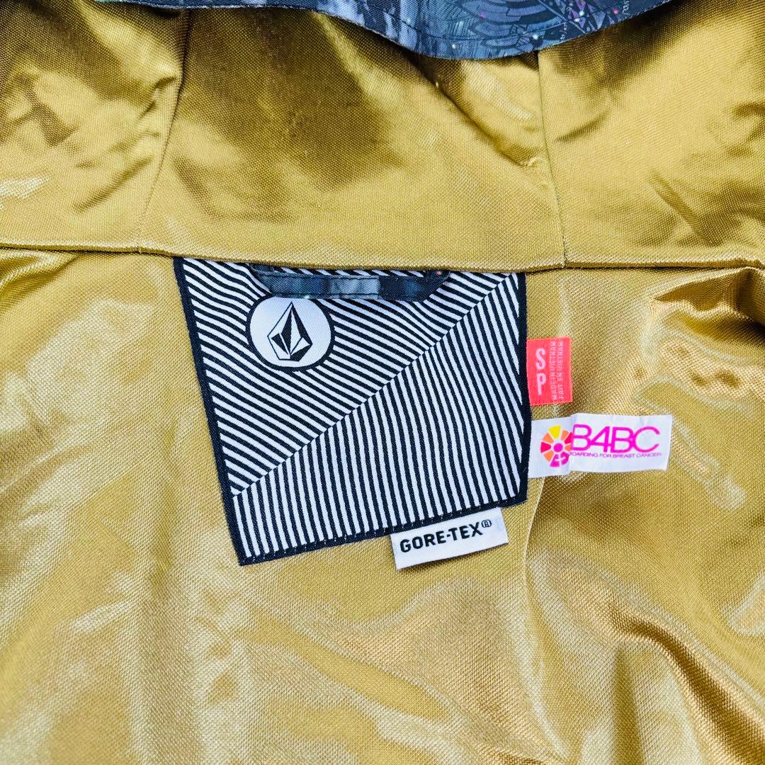 2474【極美品】ボルコム ゴアテックス ジャケット スノボウェア 光沢感