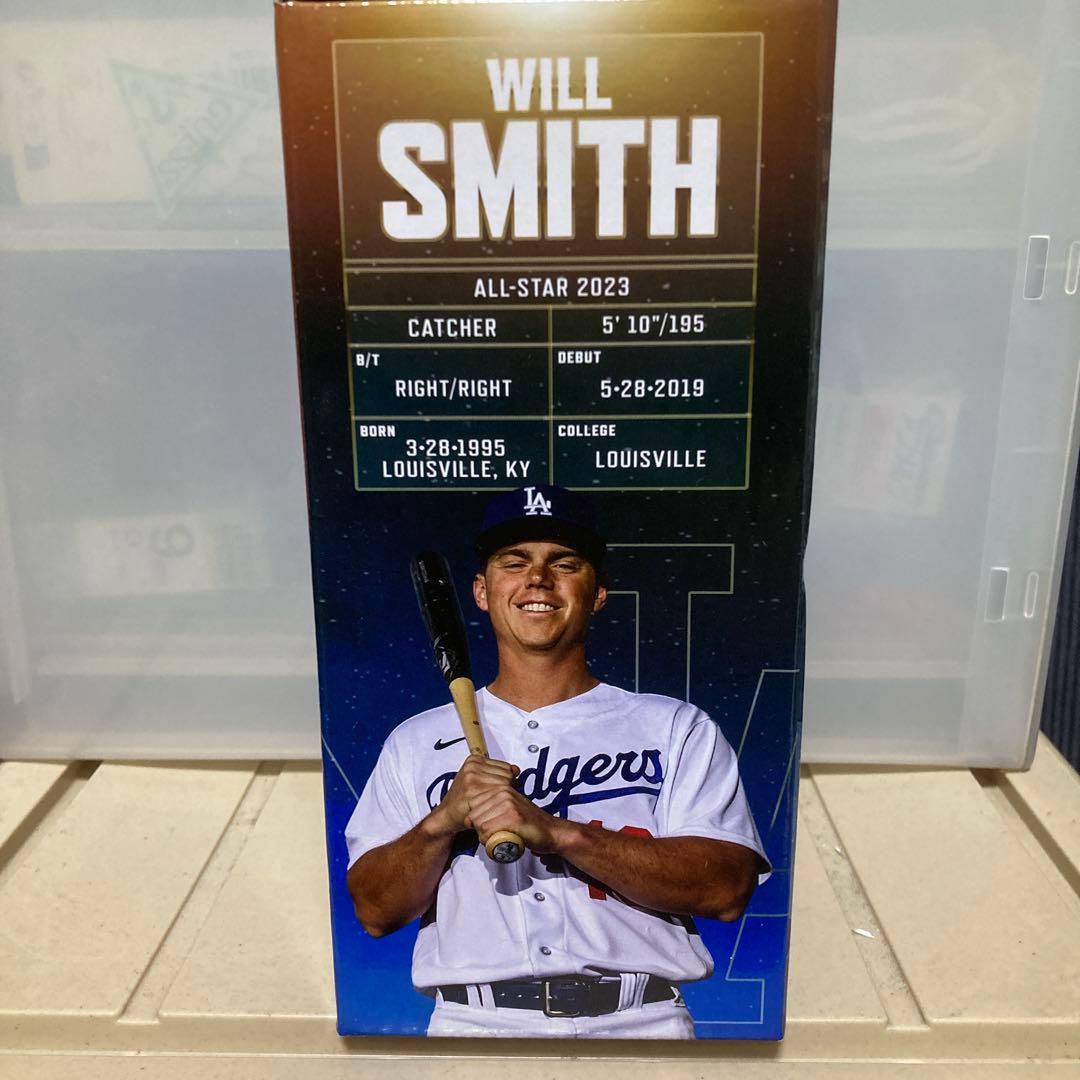 ドジャース　ウィルスミスボブルヘッド1体