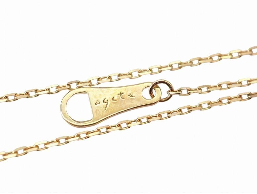 agete ダイヤモンド ネックレス K10 ゴールド アクセサリー アガット