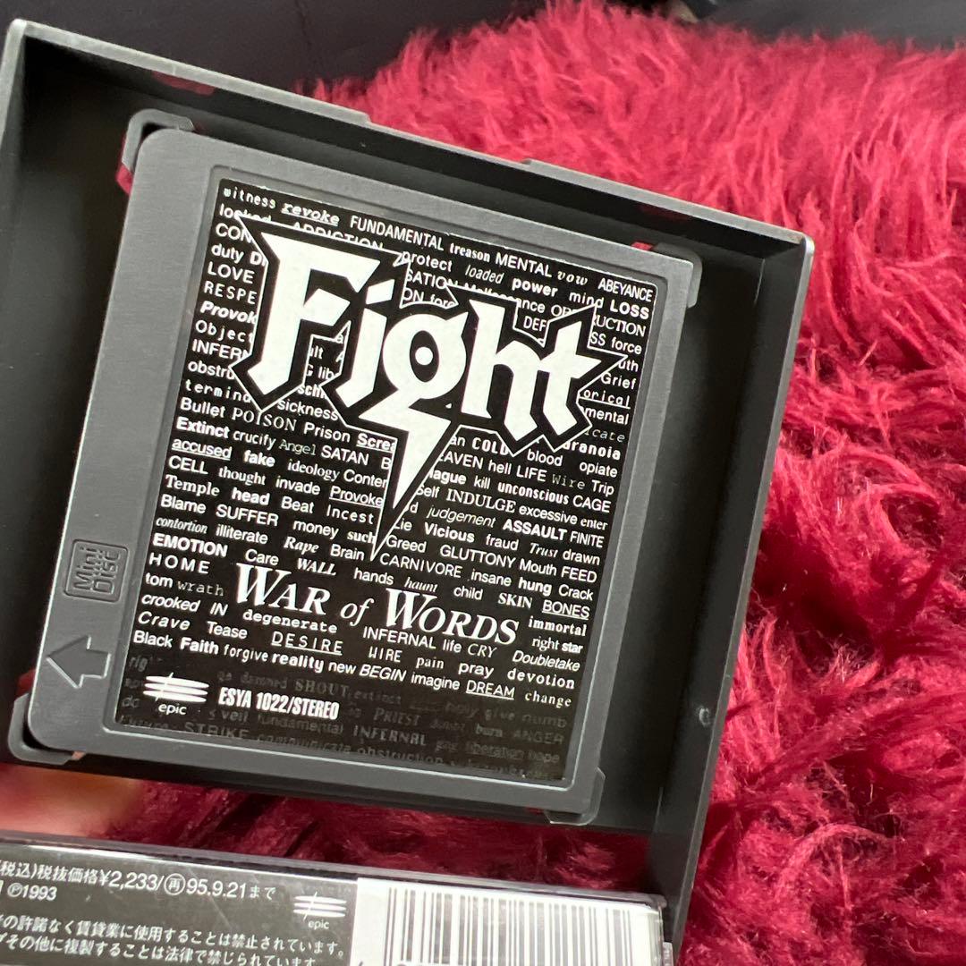 ※激レア※ FIGHT WAR OF WORDS MD MINI DISC