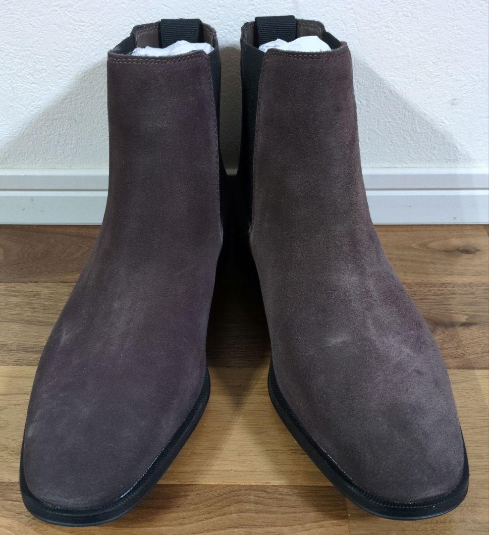 ◆新品◆【Clarks】サイドゴアブーツ Dark Brown 25.5cm