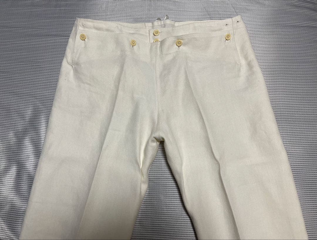 日本海軍　兵用夏衣袴+襟飾　二種軍装　個人製作　精密複製品