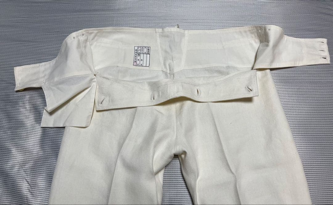 日本海軍　兵用夏衣袴+襟飾　二種軍装　個人製作　精密複製品