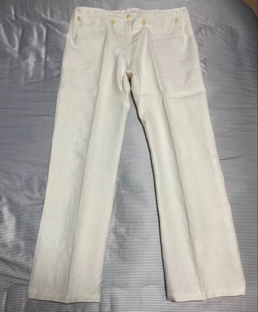 日本海軍　兵用夏衣袴+襟飾　二種軍装　個人製作　精密複製品