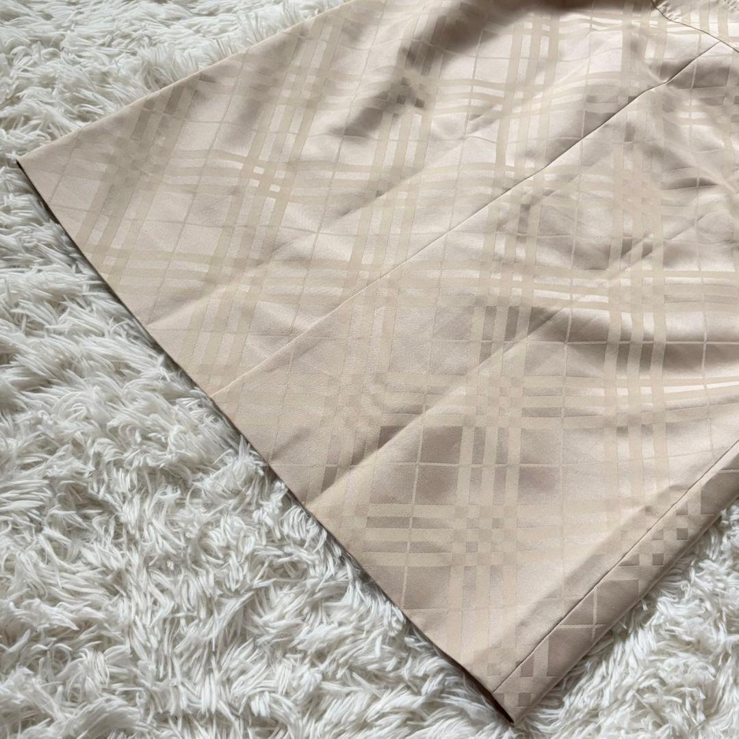 未使用級 バーバリー ロンドン スーツ セットアップ スカート チェック ベルト