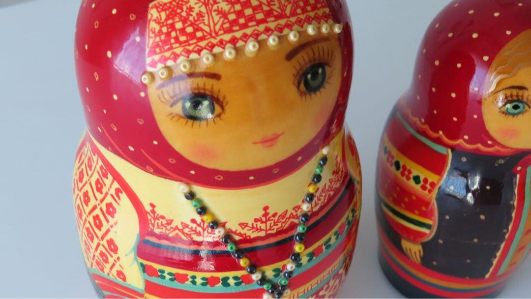 ロシアのマトリョーシカ 5個セット