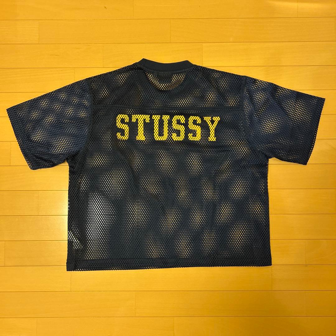 STUSSY TEAM JERSEY 80/NAVY Mサイズ