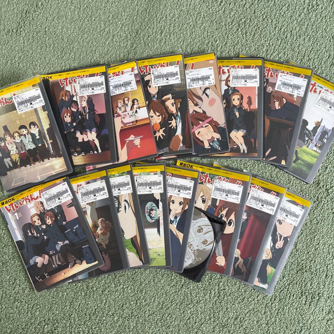 けいおん！ 1 2 映画　DVD 全17巻セット