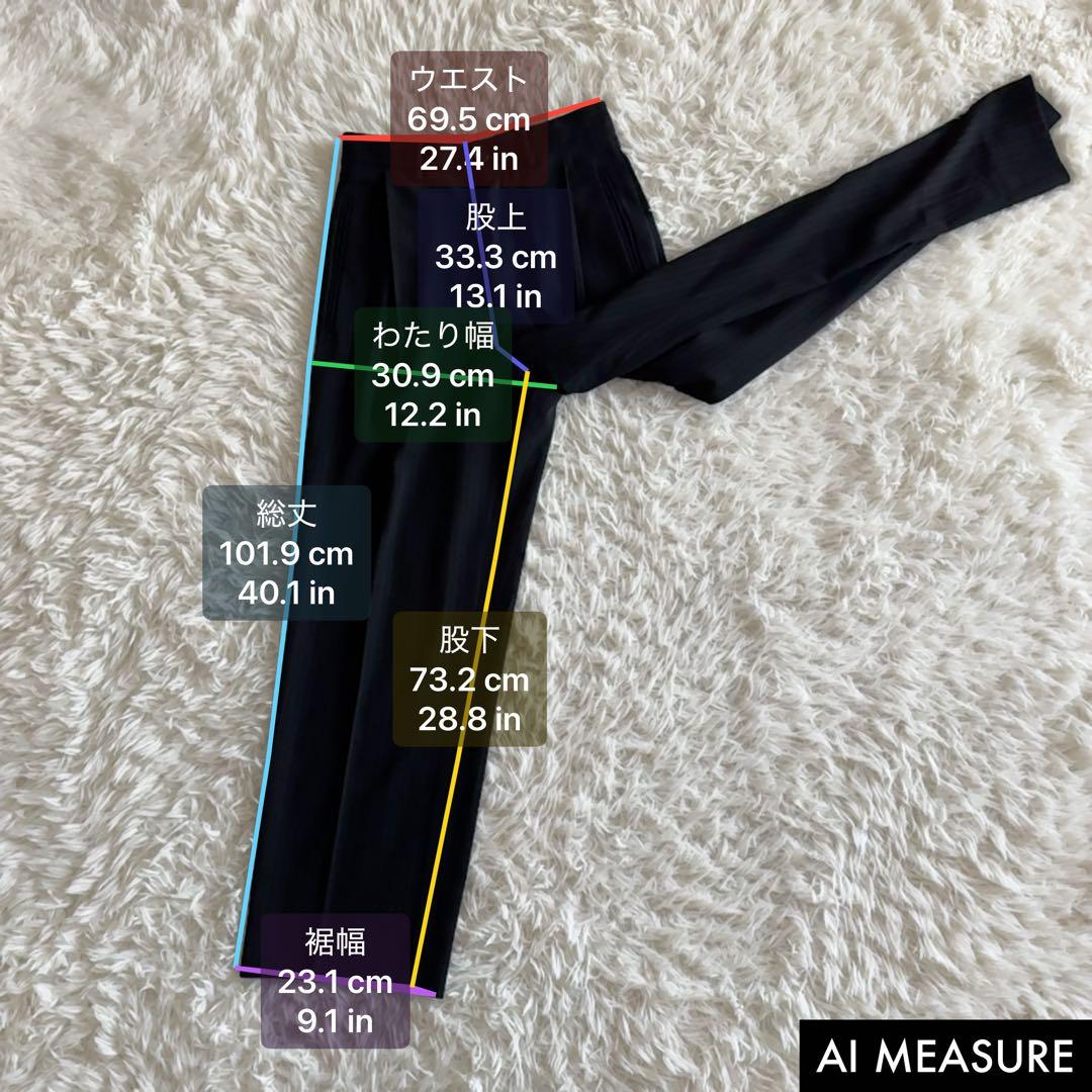 ジョルジオアルマーニ スーツ セットアップ ストライプ柄 ブラック 黒