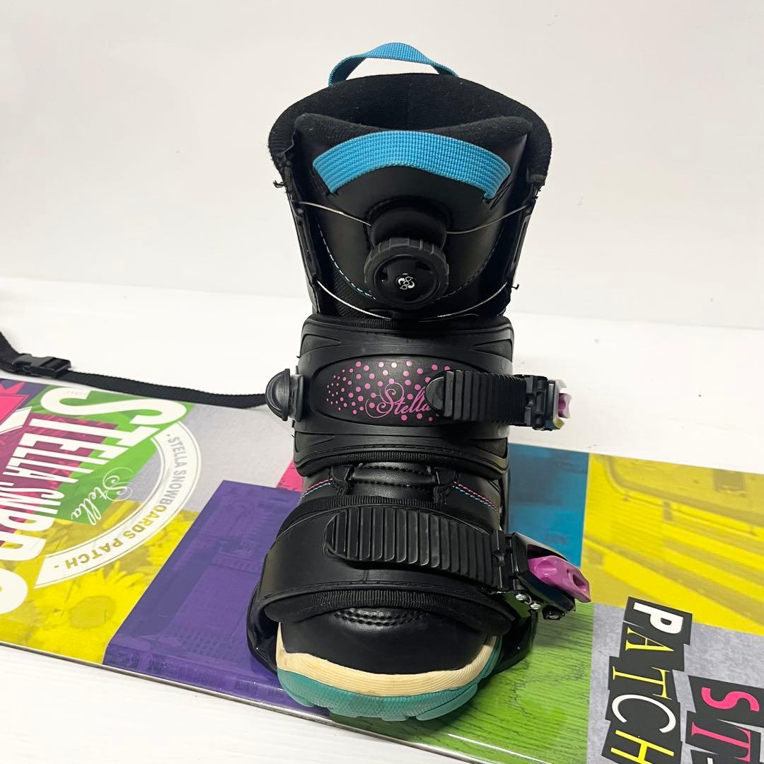 STELLA スノーボード 5点セット マルチカラー