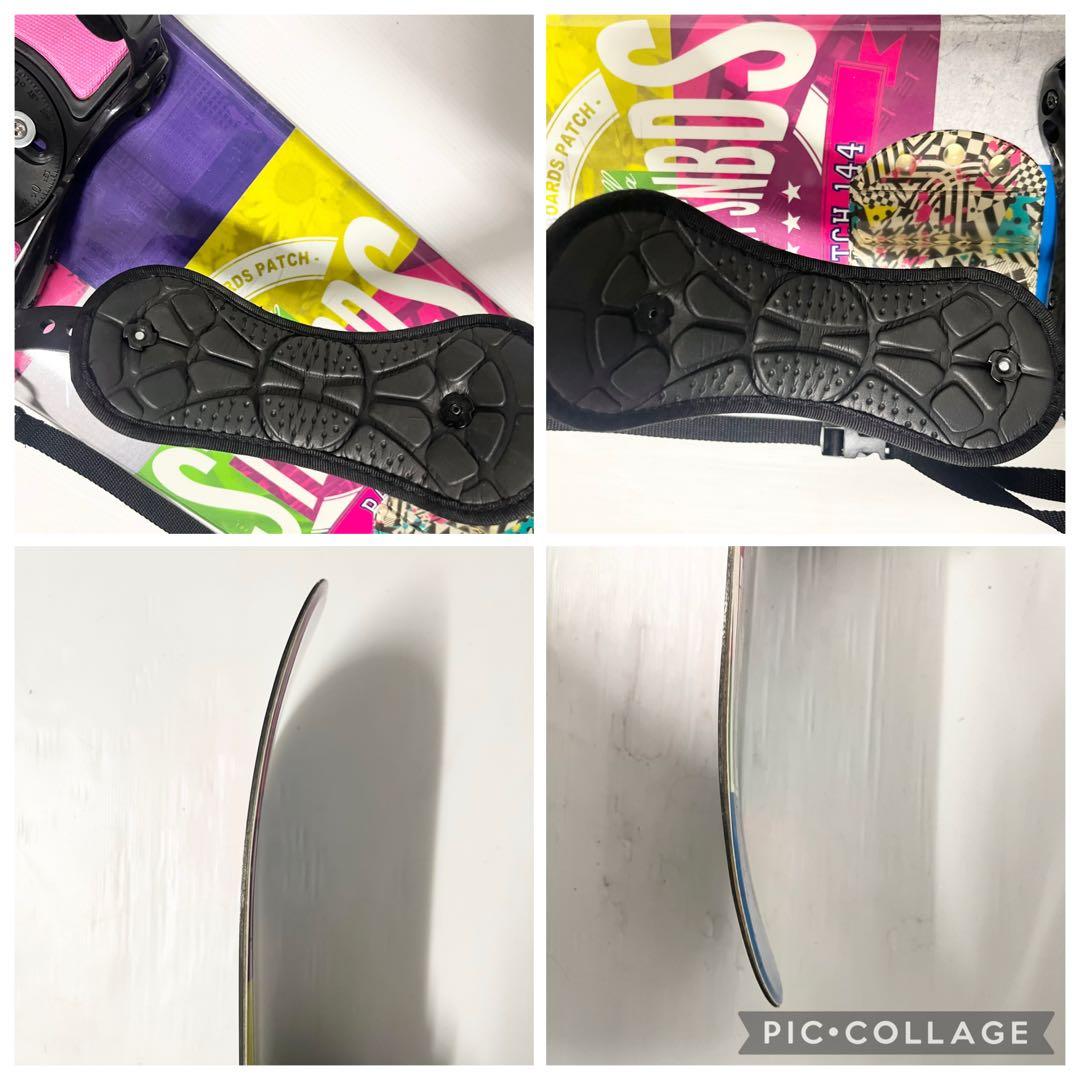 STELLA スノーボード 5点セット マルチカラー