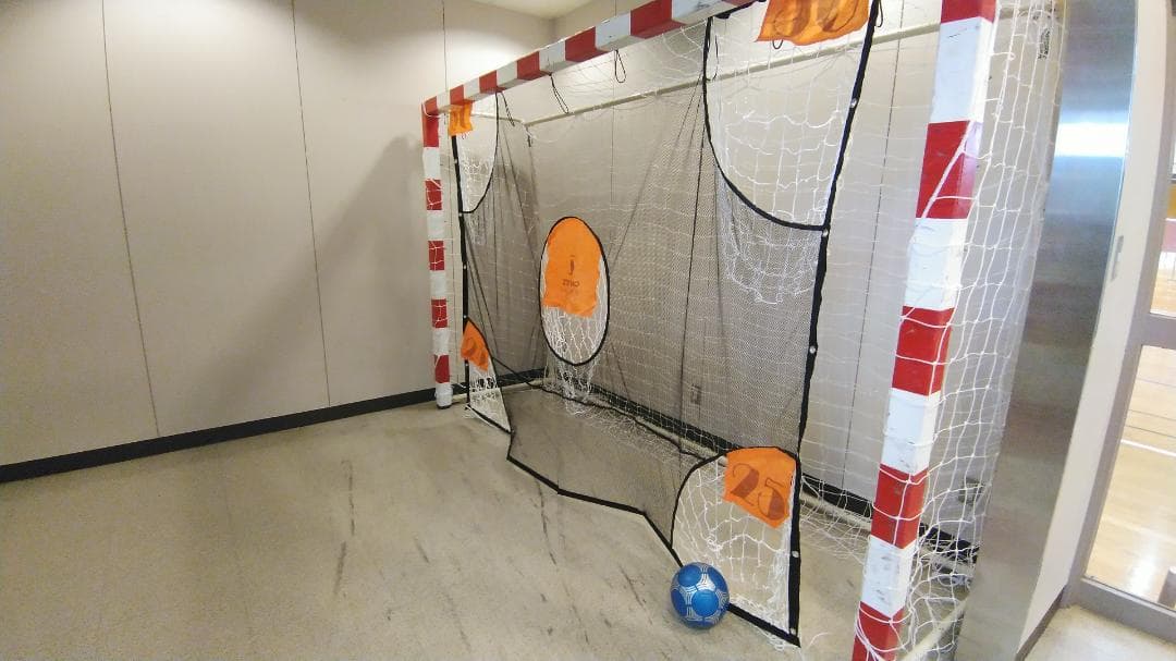 フットサル 用 ハンドボール 用 ゴールターゲット 5つ的 得点機能付き■新品