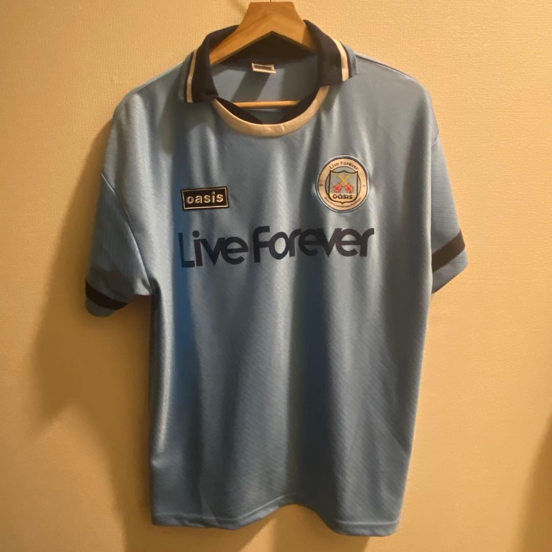 Oasis 30周年特別展 フットボールシャツ M ゲームシャツ ユニフォーム