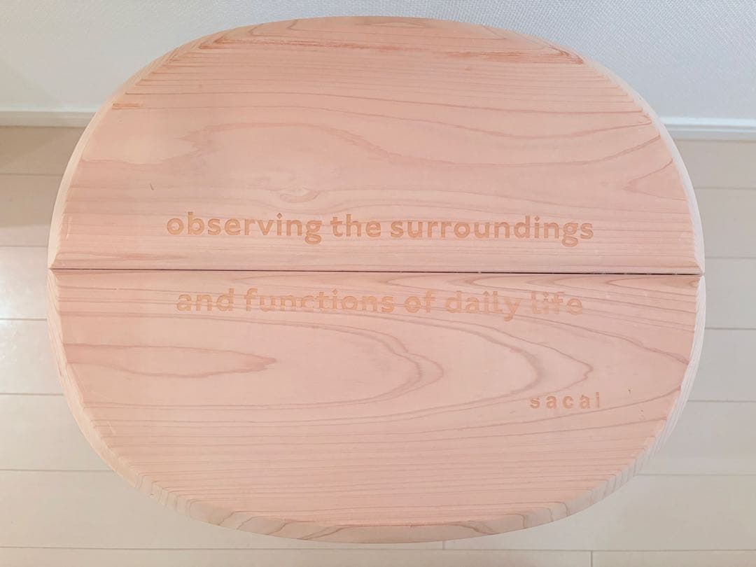 サカイsacai 木製スツール　バーニーズニューヨーク50個限定