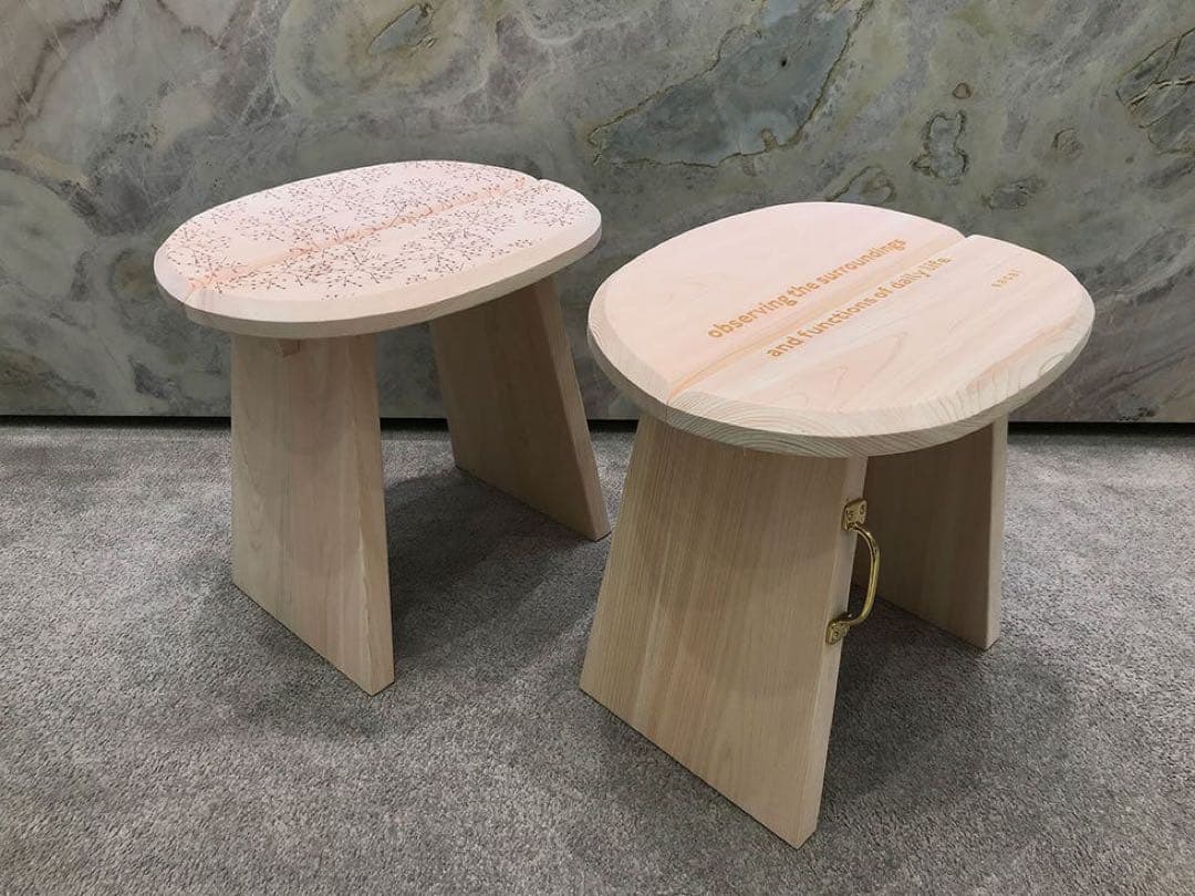 サカイsacai 木製スツール　バーニーズニューヨーク50個限定