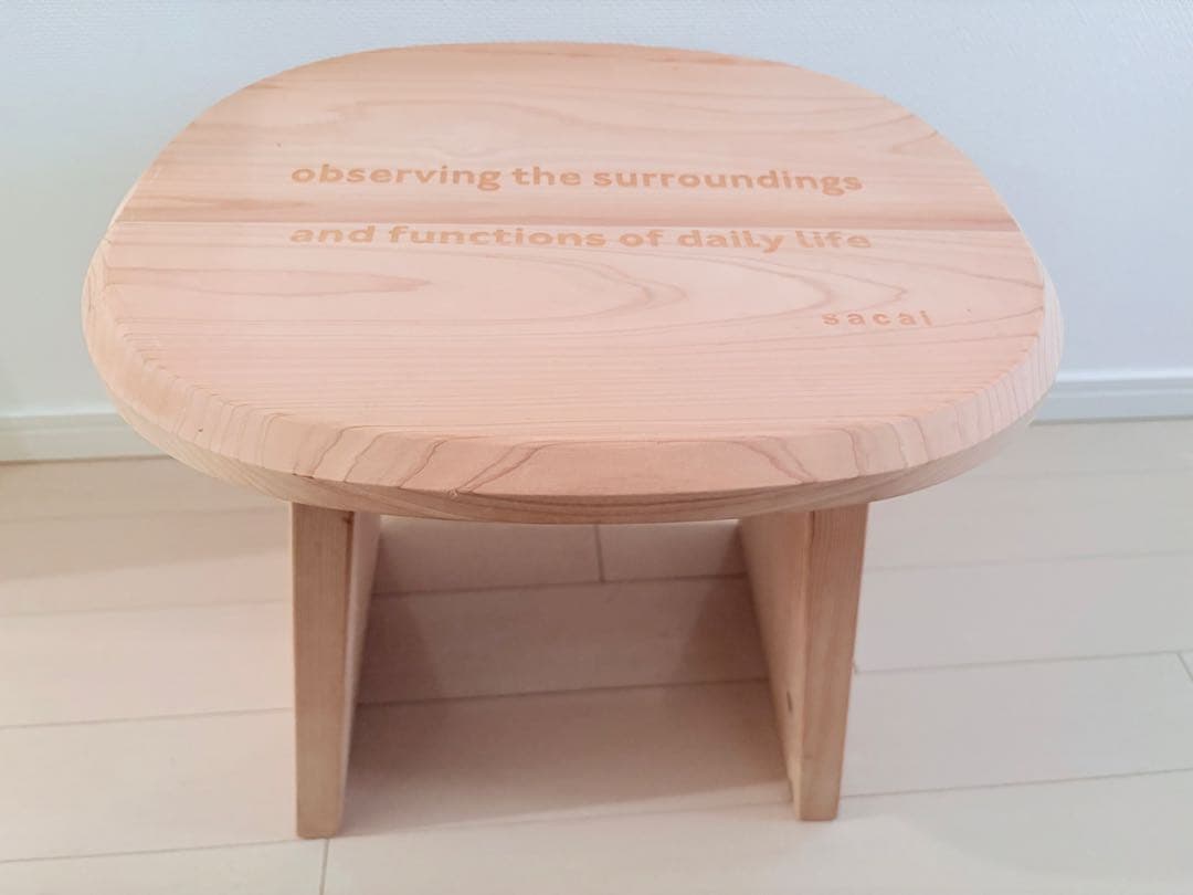 サカイsacai 木製スツール　バーニーズニューヨーク50個限定