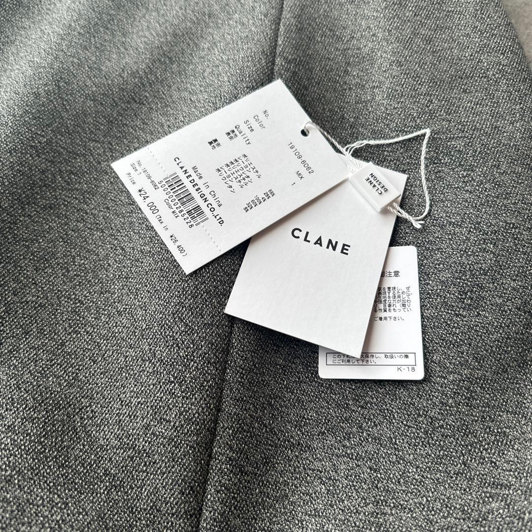 完売品 試着のみ⭐︎タグあり CLANE グレー MIX size1 ミニスカート