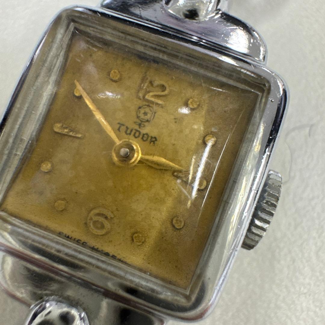 スイス　ヴィンテージ時計　手巻き　Tudor junk ジャンク