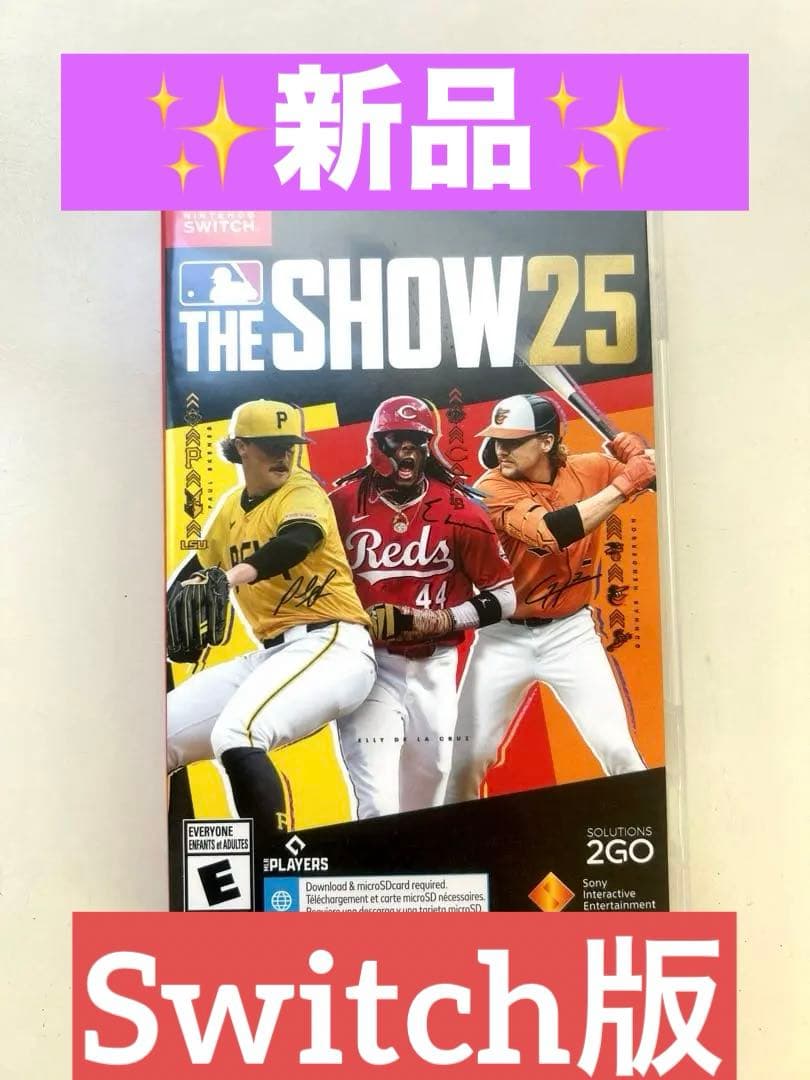 【値下げ中！】MLB The Show 25 Nintendo Switch
