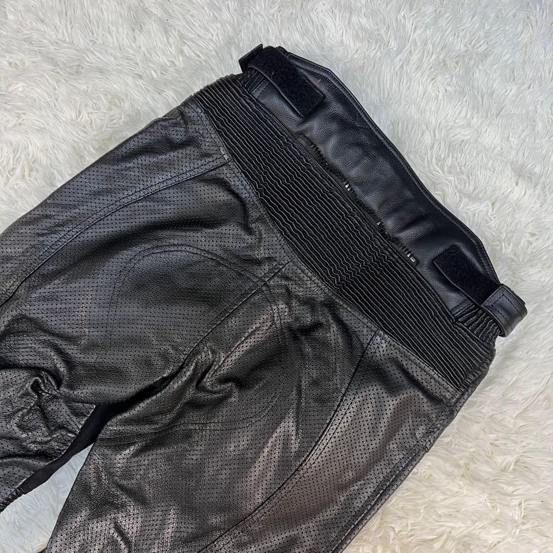極美品 Clooney バイク系 バイカー ライダースパンツ 黒 ブラック 34
