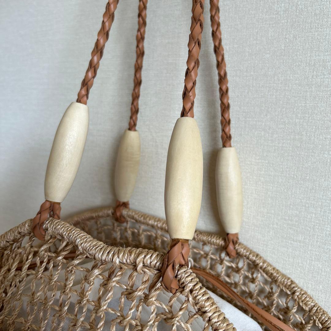 ARANAZアラナス かごバッグ アバカ トートバッグ