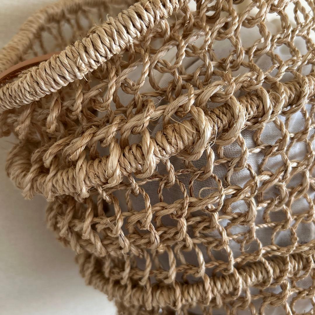 ARANAZアラナス かごバッグ アバカ トートバッグ