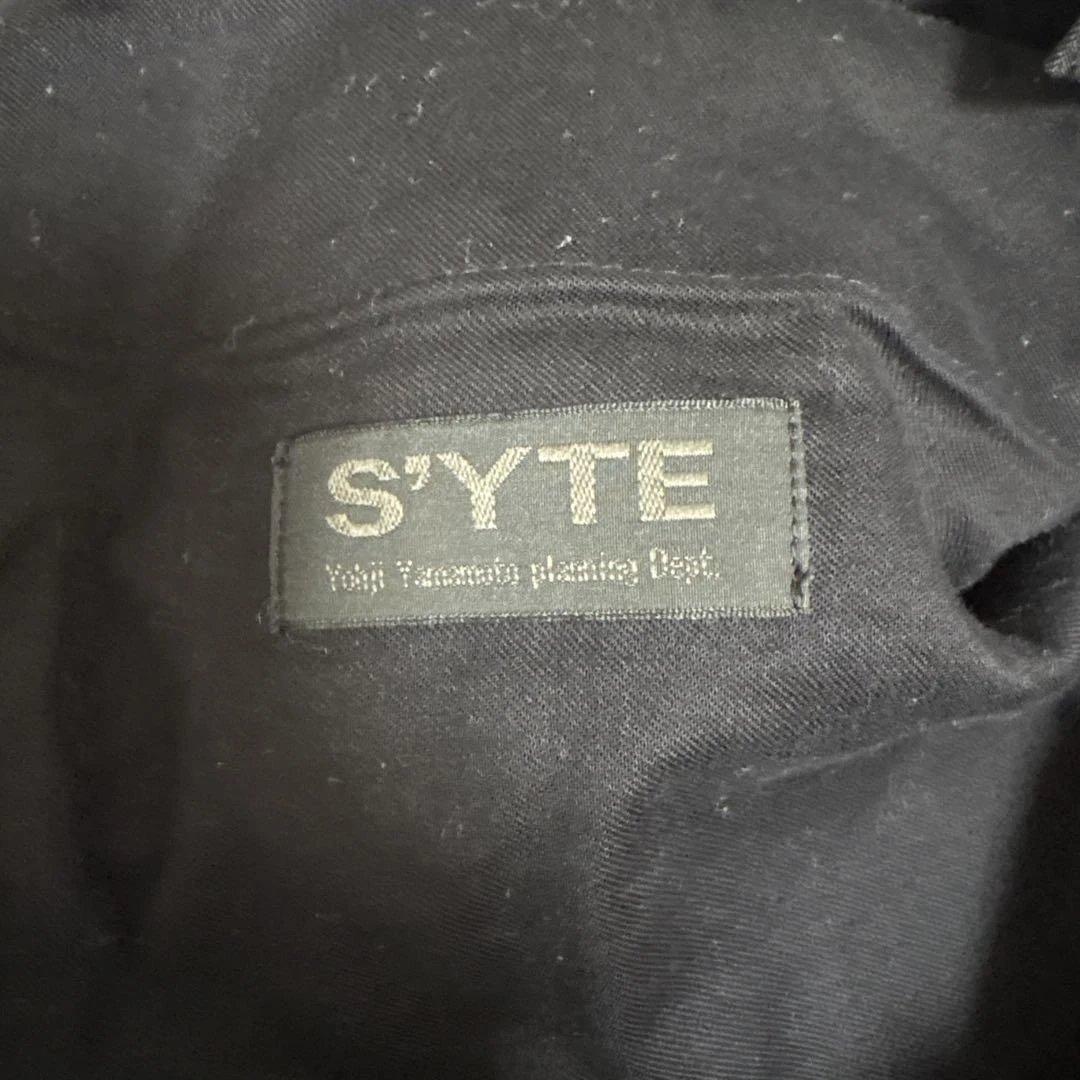 サイト s'yte ワイドパンツ　裾ベルト　ヨウジヤマモト