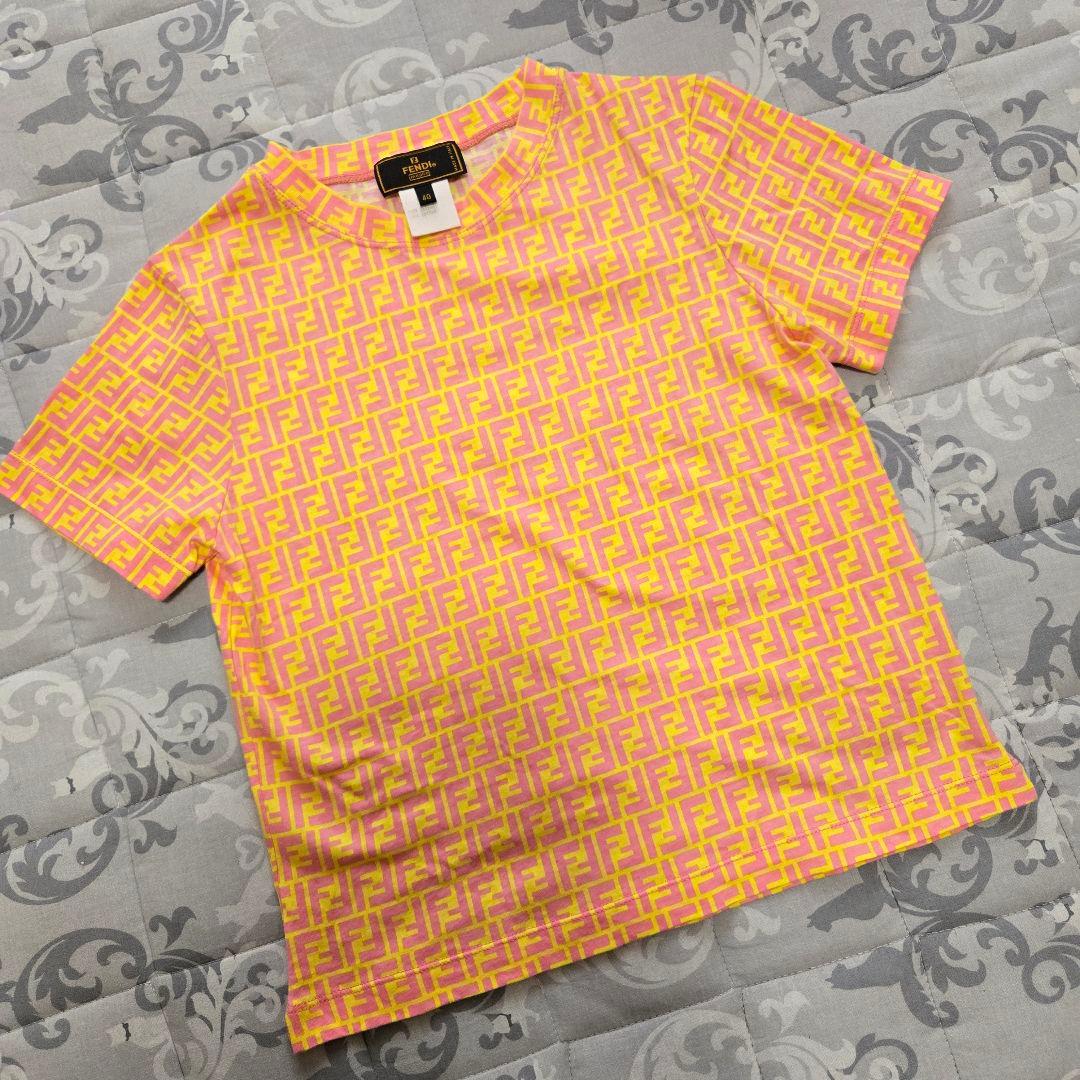 FENDI ヴィンテージ ズッカ柄 半袖Tシャツ サイズ40