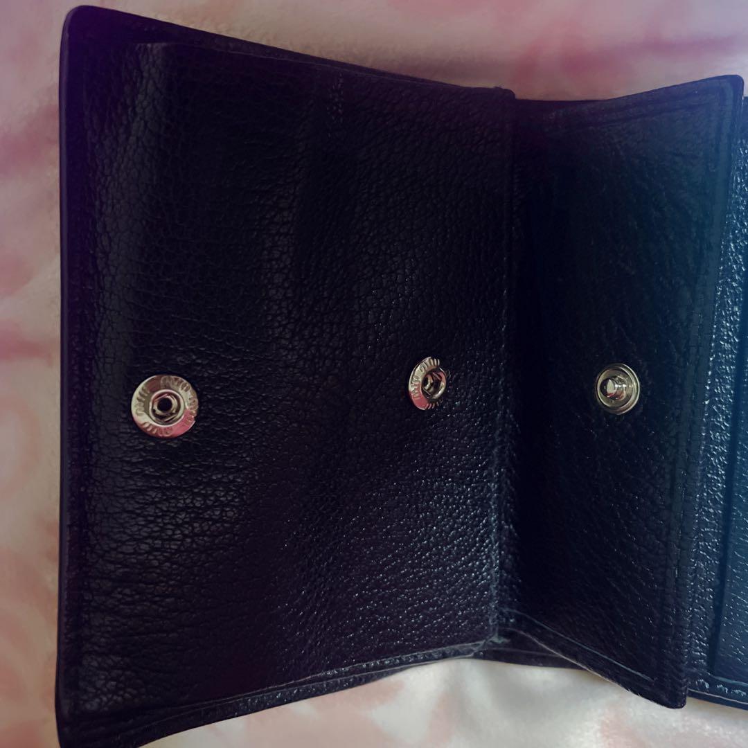 な*な様 miumiu マドラスパール2つ折り財布 ブラック