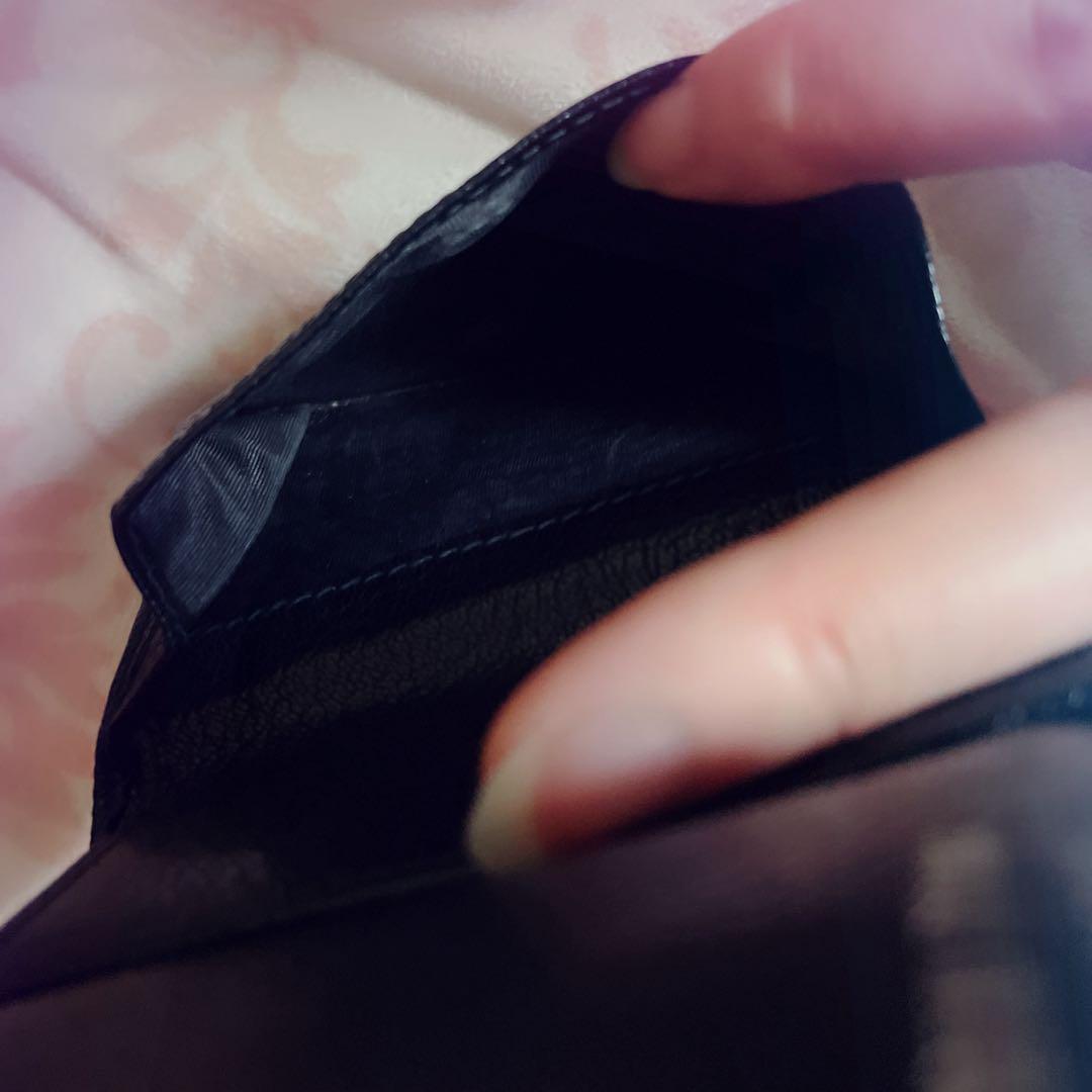 な*な様 miumiu マドラスパール2つ折り財布 ブラック