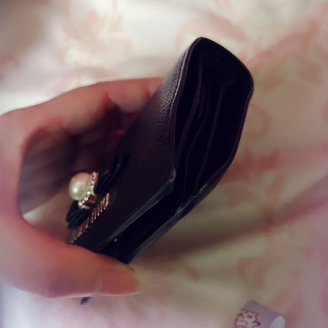 な*な様 miumiu マドラスパール2つ折り財布 ブラック