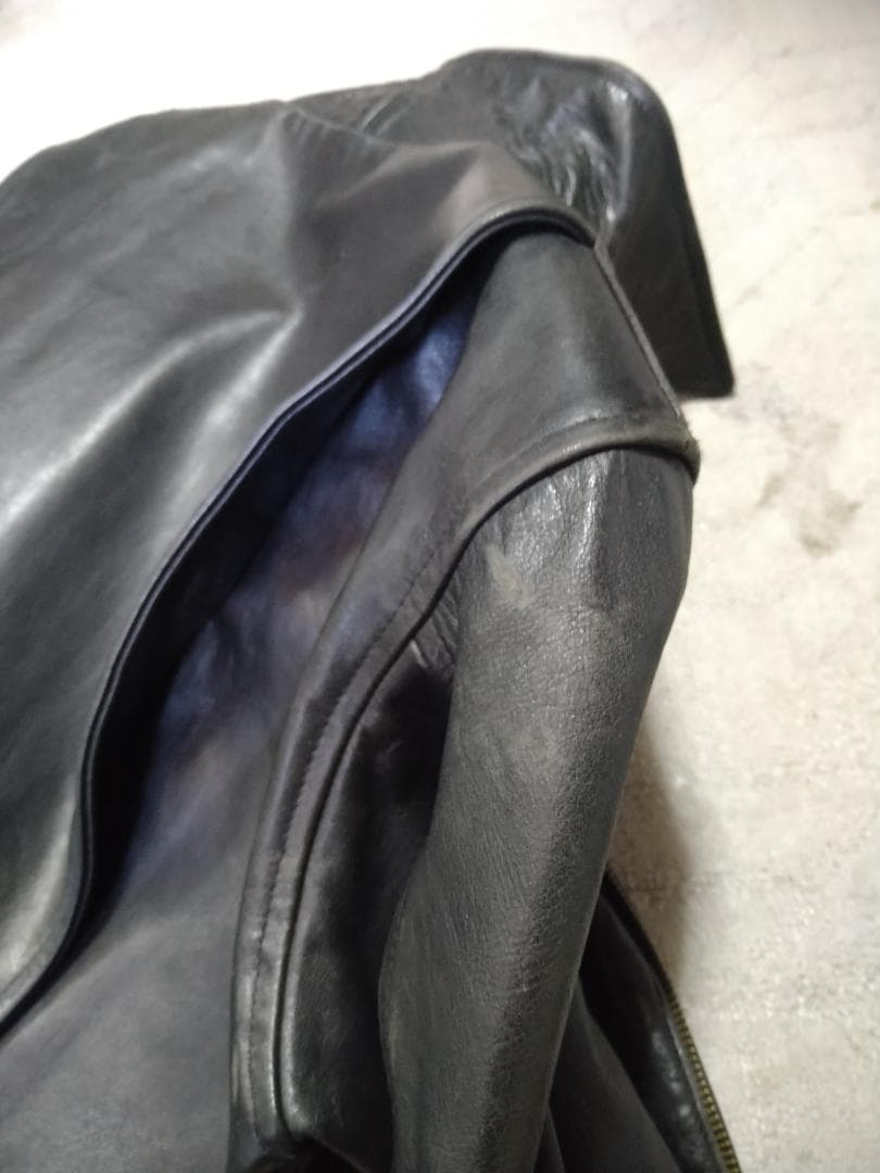 ハロルズギア　horsehide レザージャケット