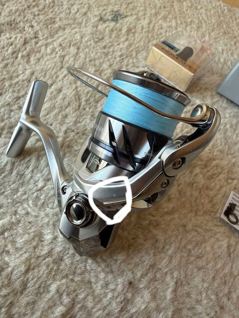 23 ストラディック 2500SHG 美品 ゴメクサスノブ付 純正ノブ未使用