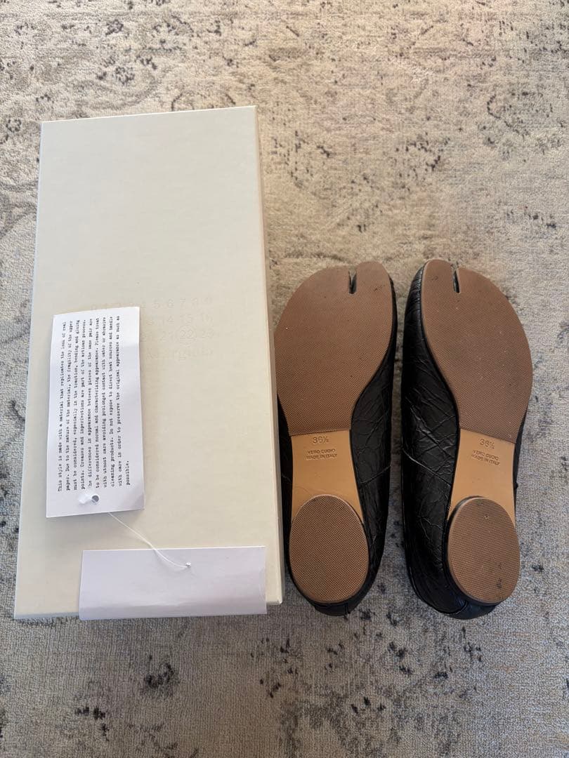 靴 maison margiela tabi