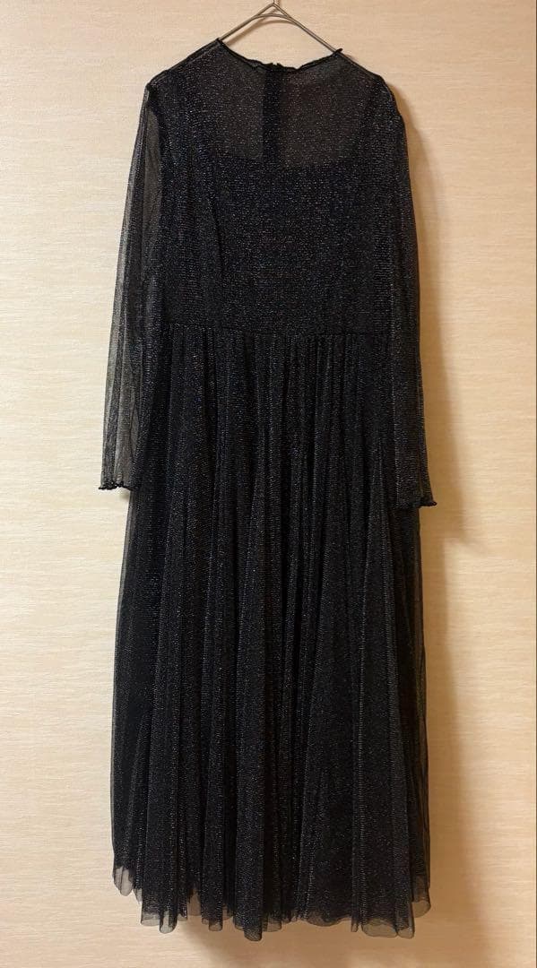 RUIRUE BOUTIQUE ルイルエブティック ラメチュールメロウワンピース