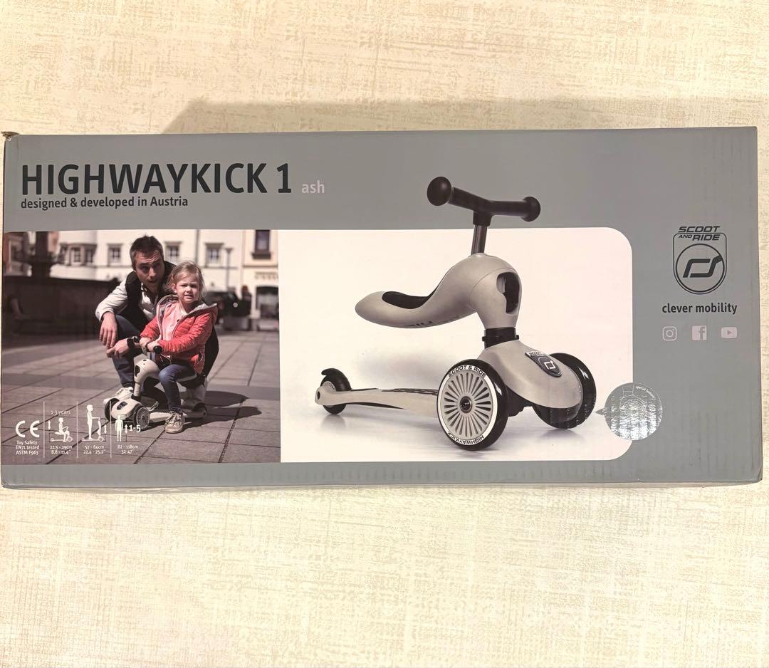 【新品未使用】Scoot & Ride スクートアンドライド　キックボード