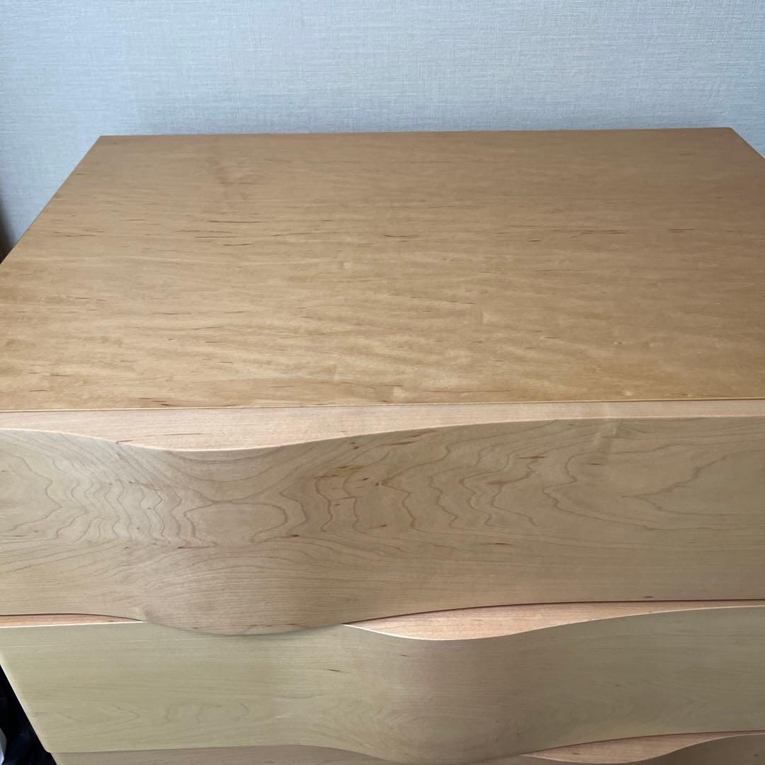 イデー　WAVE TALL CHEST Maple