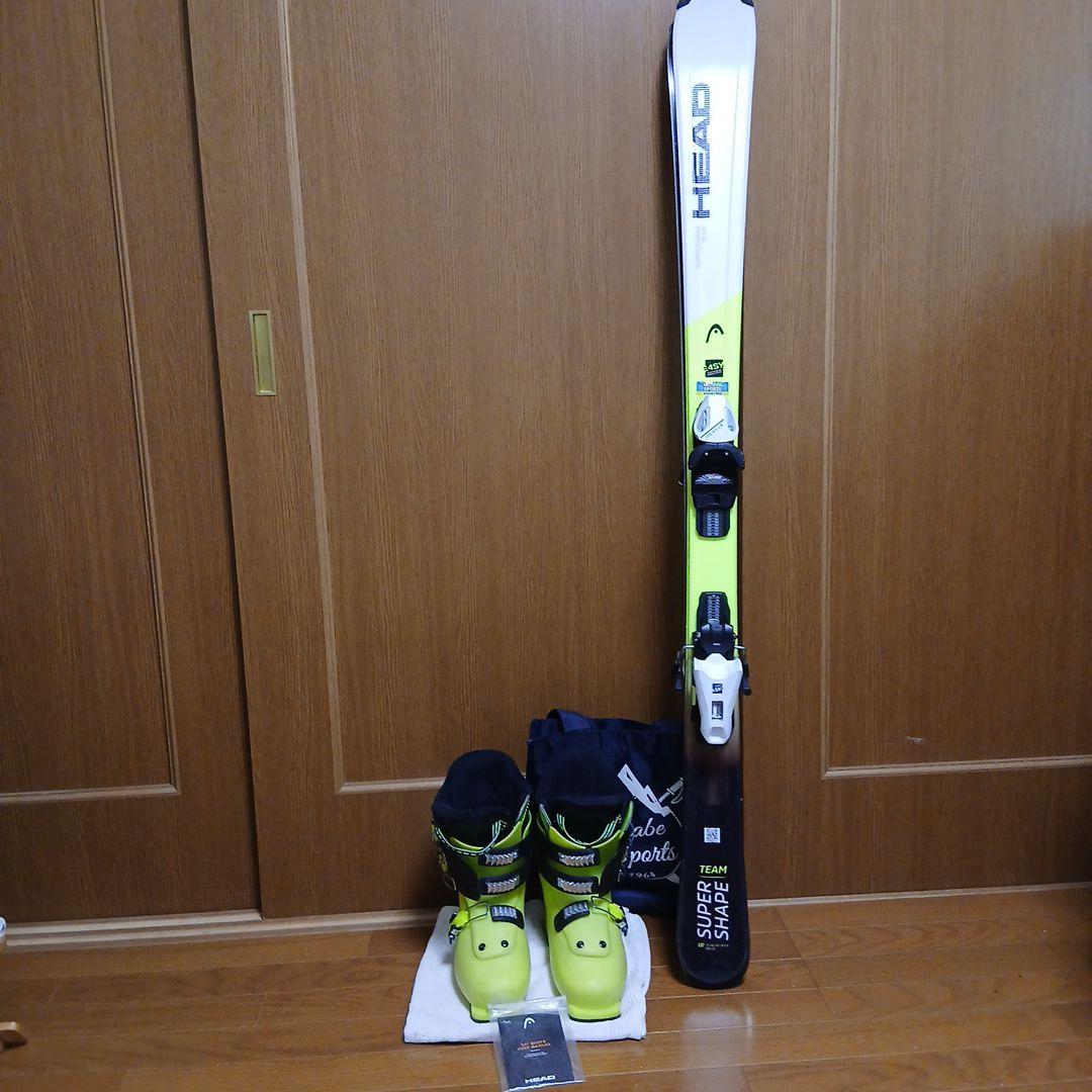 HEAD Super Shape スキー セット137