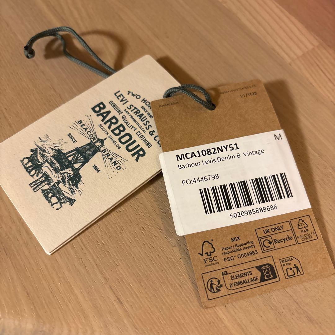 T*K様 LEVI'S x Barbour Type II Denim Truc
