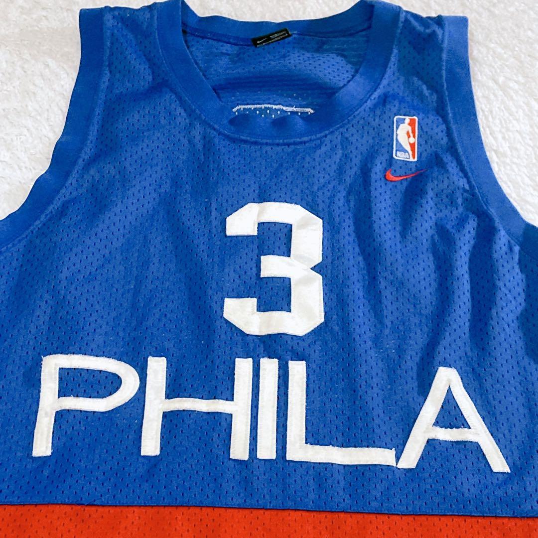 NBA NIKE フィラデルフィアセブンティーシクサーズ IVERSON XL