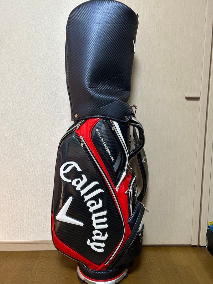 Callaway ゴルフキャディバッグ トリコロール