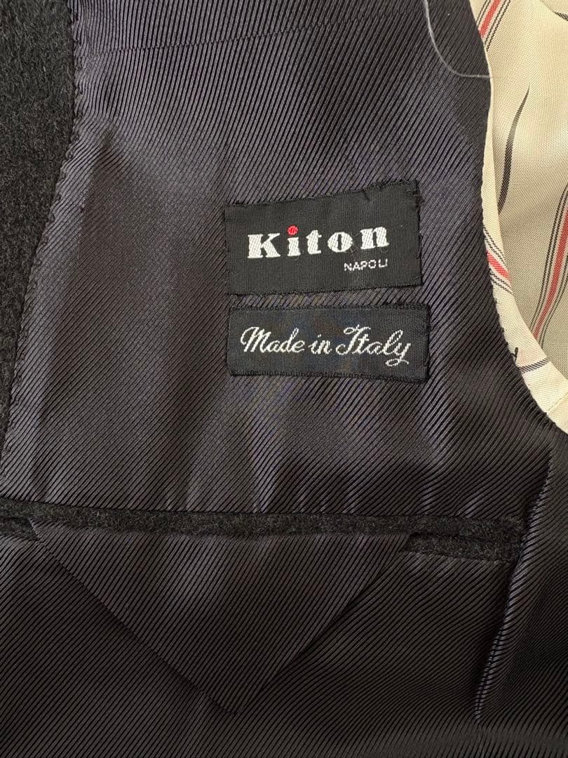 kiton カシミア100%コート