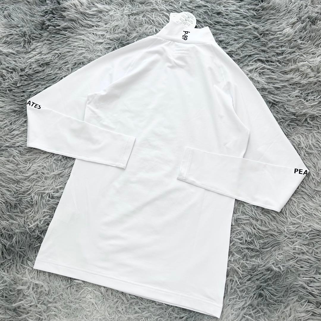 新品　パーリーゲイツ　ハイネック　長袖カットソー　インナー　ホワイト　サイズ4