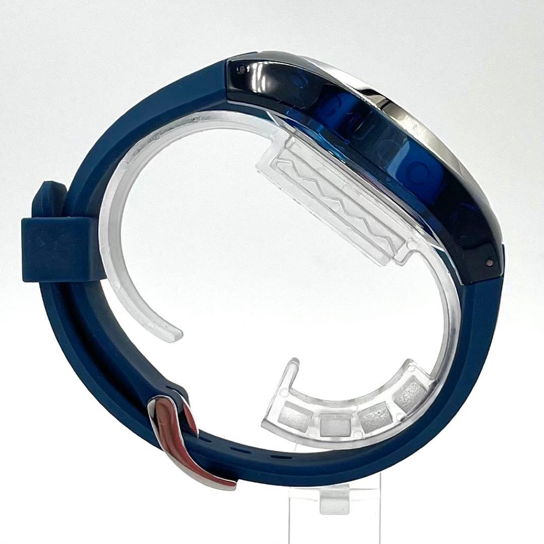 GUCCI SYNC シンク ラバーベルト ユニセックス ウォッチ ブルー 青