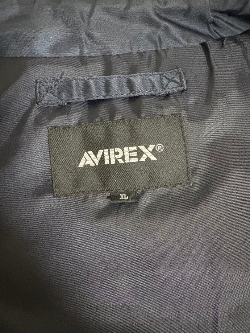 【こーじー】AVIREX MA-1 フライトジャケット ネイビー